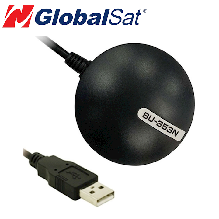 GlobalSat BU-353-N USB GPS Receiver (GPSGSM-BU353-N)